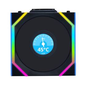 Lian Li 840353047532 Uni Fan Sl-lcd Wireless 120 Reverse Blade Argb 1.6 Inch Lcd Displ