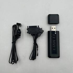 Lian Li 840353048171 Uni Fan L-wireless Controller With Pwm Sata Cable Black Rf-t-b