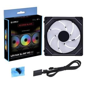 Sl-inf1400 Lian Li Sl-infinity 140mm Uni Case Fan Black