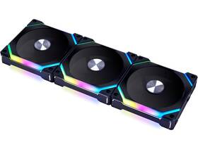 Sl120v2-3b Lian Li Sl120v23b Uni Fan Sl120 V2 Rgb Black 3x 12cm Pack With Controller