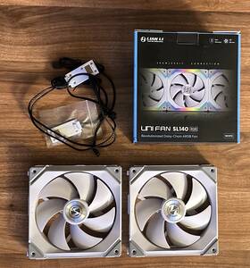 Uf-rs-sl140-wls-3w Lian Li Uni Sl 140 V1 Fan 140mm Rgb - 2 Pack White