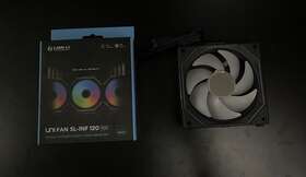 Uf-slin120-1b Lian Li Sl-infinity 120mm Case Fan - Black /no Controller Hub