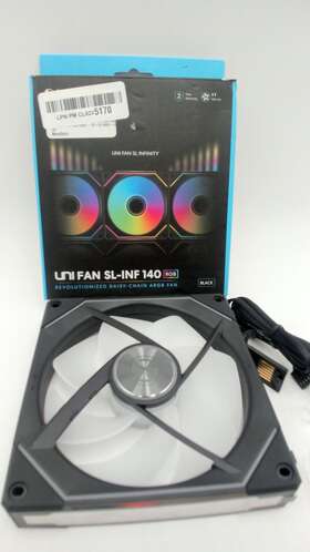 Uf-slin140-1b Lian Li Lian-li Uni Fan Sl-infinity Argb Pwm Case - Black 140mm