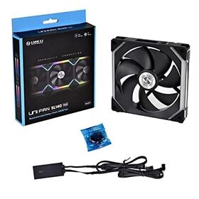 Ufsl1401b Lian Li Uni Fan Sl140 14 Cm Black 1 Computer Case