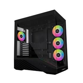 V100rx Lian Li V100 Atx Mid-tower Pc Case 4 X 120mm Argb Pwm Fans Pre-installed Le