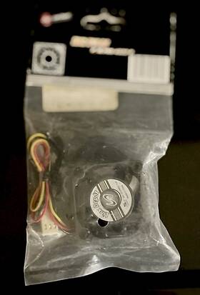 Gdt4020s12b Link Depot Vintage Pc Dc Fan 40x40x20mm Cpu / Gpu Cooling 12v 7200 Rpm Sealed Fr Ship
