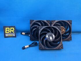 Lot Of 3x Meg Silent Gale P12 Lcp Fan Blade Hob Bearing Anti-vibration