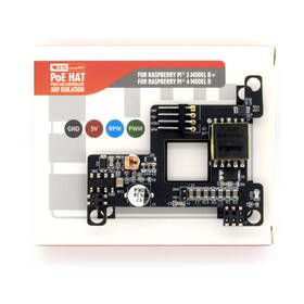 Loverpi 647923368437 Professional Poe Hat With Pwm Fan Controller For Raspberry Pi 4