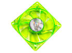 Lt80uvgn Logisys Pc Computer Led Case Fan Uv Green 172302656862