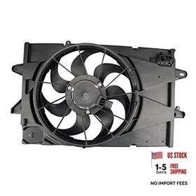 Marsflux 6850rcf0116us Radiator Fan Engine Cooling Assembly Compatible With 2010-2017 Chevy