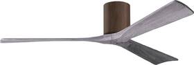 Ir3h-wn-bw-60 Matthews Fan Company Irene Indoor/outdoor Damp Rated 60 Inch Hugger Ceiling