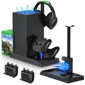 Meneea 313024812826 Cooling Fan And Charging Stand For Xbox Series X Console Controller Verti