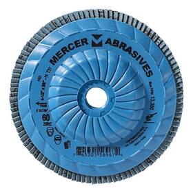 262t060-4-1 Mercer Industries 262t060 262t060-4-1/2 Inch X 5/8 -11 Type 27 Zirconia High Density Trimmable Flapdiscs G