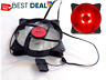 Mf120l-red-f2l3 Cooler Master Masterfan Red Pwm Control Case Fan Free Ship