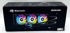 Ms360b Minorsonic Argb All-in-one Liquid Cpu Cooler