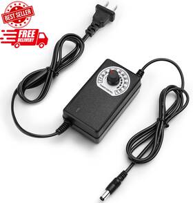 Mo-gu 445021127146 12v Adjustable Ac To Dc Power Supply With Speed Controller And Regulator