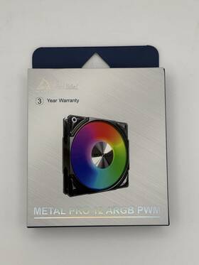6002200rpm Montech Metal Pro 12 Argb Pwm Fan Brand New And Sealed