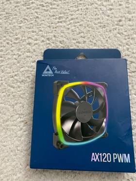 Montech 710562746280 Ax 120 Pwm Argb 120mm Case Fan