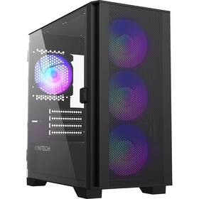 Montech 710562748086 Air 100 Argb Micro-atx Tower With Four Fans Pre Installed Ultra
