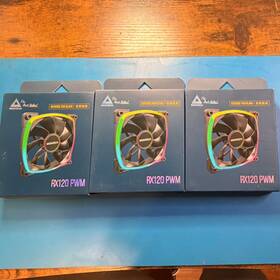 Rx120-pwm Montech Rx120 Pwm 120mm Rgb Hdb Case Fan Black Reverse Blade59cfm 1600rpm 3-pack
