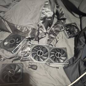 Tf-b28l0 Montech 12v Black Plastic Case Fan Set Computer Cooling Made In China