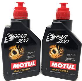 Mot-102686 Motul Gear 300 Ls 75w90-100% Synthetic Ester Pack Of 2
