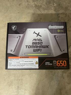 B650 Msi 526541043659 Motherboard Mag Tomahawk Wifi Amd Ryzen 7000 Series Am5 Compati