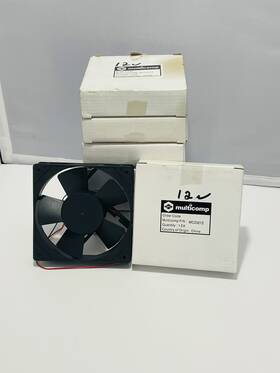 Mc23272 Multicomp Computer Box Cooling Fans Lot Of 7 12v Dc 0.16a New