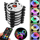 Mup790675 Insma Rgb Led Quiet Computer Case Pc Cooling Fan Remote