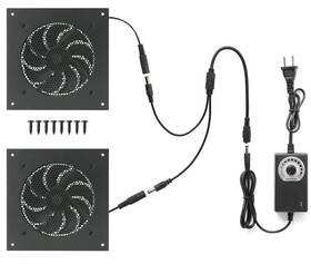 Nalle 752349212933 120 Mm Quiet Dual-fan System With Speed Control For Home Theater &