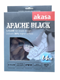 Ak-fn062 New Akasa Apache Black 14cm S-flow