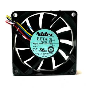 D07r-12t5s4 Nidec 7822g Beta Sl Ah1 12v 0.10a Amd Cooling Fan 70mm 4-pin