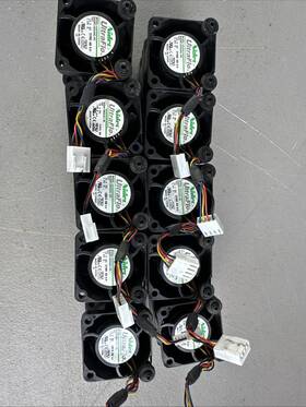 R40w12bs54ac-65 Nidec H40w12bs5ac-65 Lot Of 10 Pcs Ultraflo Fan-0085l4 4-pin 12v. Free Shipping