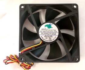 Nj9025sm Ning Jie Dc 12v.20a 3-pin Brushless Desktop Cooling Fan