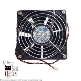 4715kl-04w-b39 Nmb Muffin Cooling Fan Dc 12v Dc12v 120mm 120x120x38mm