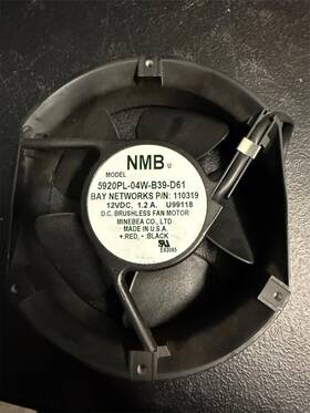 5920pl-04w-b39-d61 Nmb Dc Brushless Fan Assembly 12v 1.2a Bay Pn 110319