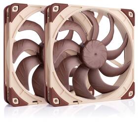 Nf-a14x25 Noctua 010018100655 G2 Pwm Sx2-pp Dual Fan Set For Push-pull And Side-by-side A