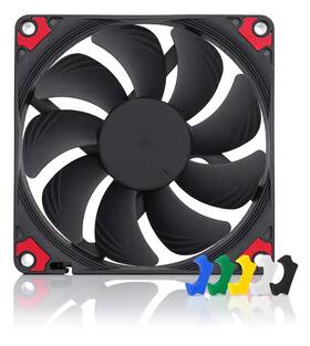 Noctua 313057390384 92mm Slim Pwm Fan 92x14mm 4 Pin Quiet Low Profile Pc Case Cpu Cooling Black