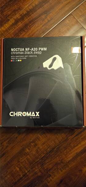 Nf-a20 Noctua 313104068020 Pwm Chromax.black.swap Premium Quiet Fan 4-pin 200x30mm Black