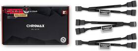 Na-syc1 Noctua 705353947162 Chromax.black 4 Pin Y-cables For Pc Fans Black