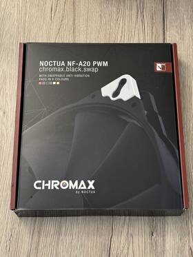 Nf-a20 Noctua 841501110450 Pwm Chromax.black.swap Fan Missing Extension Cable