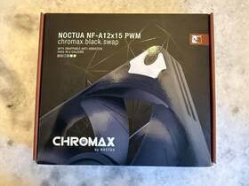 Nf-f12 Noctua 841501110467 2 X Pwm Chromax.black.swap 4-pin Premium Quiet Fan - Black
