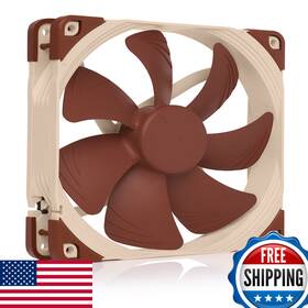 Noctua B00aa875nc Nf-a14 Flx Silent Fan 3 Pins 140mm Brown