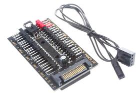 Noyito 612957707286 10-channel Pc Fan Pwm Hub Sata Port Power Supply Maximum Support P