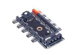 Noyito 612957707293 10-channel Pc Fan Pwm Hub D-port Power Supply Maximum Support