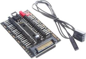 Noyito 705353634895 10-channel Pc Fan Hub Pwm Sata Port Suitable For Motherboard 3pin 4pin Fa