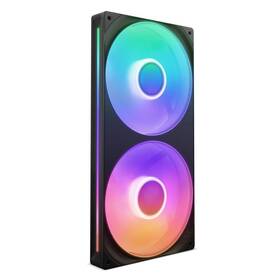 F280 Nzxt 810074844505 Rgb Core - 280mm Single-frame Fan Unit With 2 X 140mm Fans Speed &