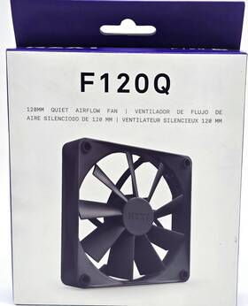 F120q Nzxt 815671019974 120mm Quiet Airflow Single Fan Black