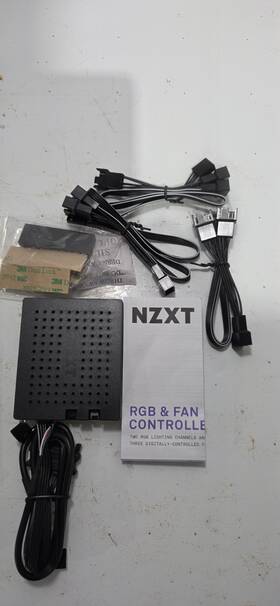 Ac-sdv02-b1 Nzxt Acsdvo2a1 Rgb Fan Controller Triple Header Ac-sdv02-a1