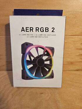 Hf-28120-bw-00 Nzxt Aer Rgb 2 120mm White Computer Case Fan Cooling